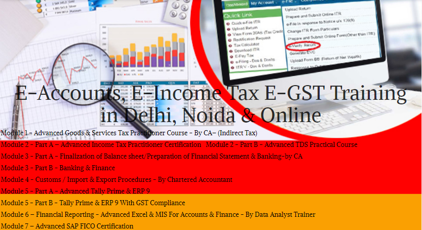 Why Accounting Professionals Will Be Highly Sought After in 2025, 100% Job, Accounting Course in Delhi, 110063 – Free SAP FICO Certification by SLA Consultants India, GST Certification, ITR & DTC Classes with 2025 Update, Tally Prime Certification