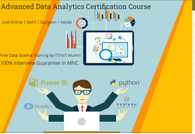 The Evolving Role of Data Analyst: Why Learning Data Analyst in 2025 Matters, 100% Job in MNC, Excel, VBA, SQL, Power BI, Tableau Projects, “Data Analyst Training Certification Course” in Delhi, 110096 – Free Python Data Science Certification, By SLA Consultants India